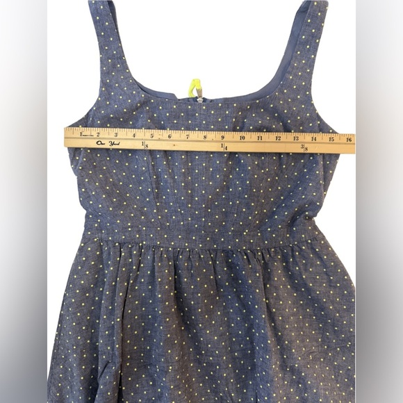 Marc by Marc Jacobs Blue Polka Dot Dress with pockets. Size 6 - Picture 5 of 9
